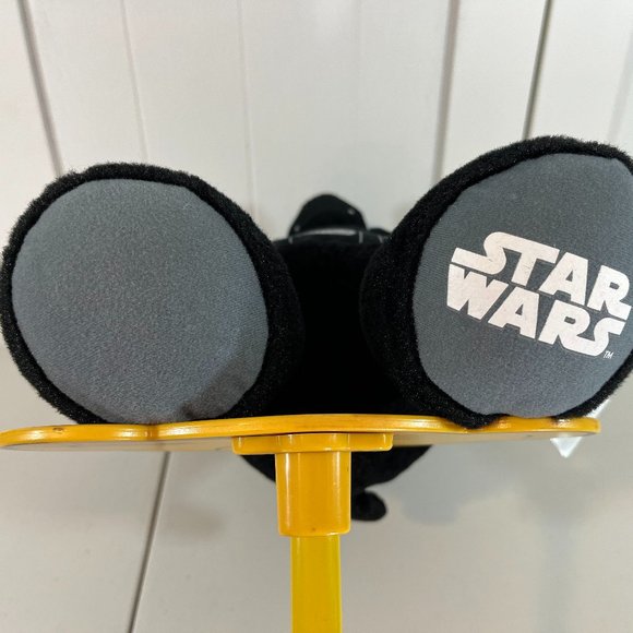 Build A Bear Mohawk Star Wars Darth Vader w/ NEW Checkered Pajamas and Sound - Picture 11 of 12